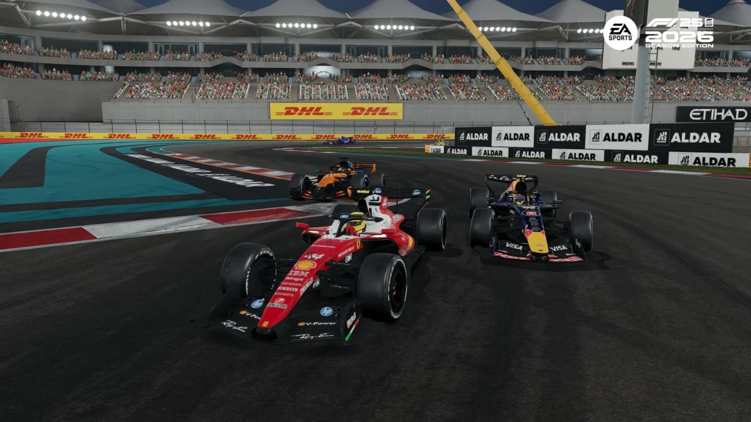 Foto da pista de Abu Dhabi no F1 26, Yas Marina Circuit
