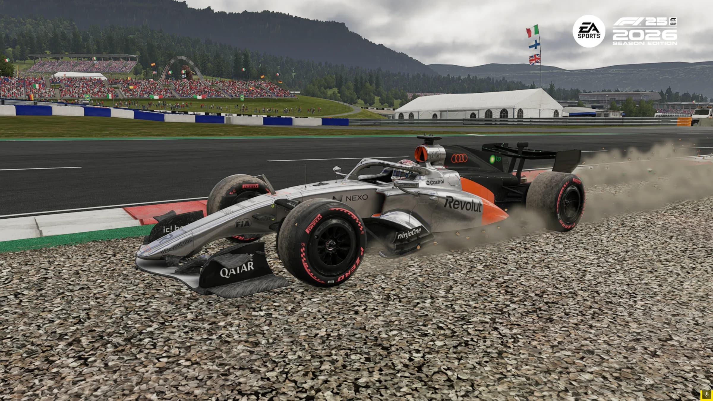 Foto da pista da Áustria no F1 26, Red Bull Ring